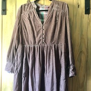 Holding Horses velvet dress - small